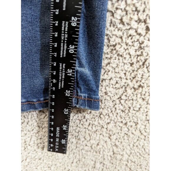 The Perfect Jean NYC Men 31x32 (Tag 31x34) Blue Slim Fit Stretch Denim - Picture 4 of 9